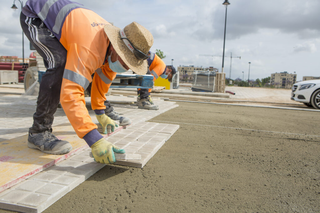 Obras de urbanización del PAI Molí d'Animeta