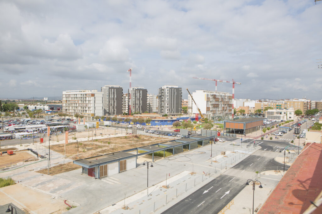 Obras de urbanización del PAI Molí d'Animeta